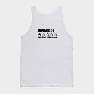 New Mexico One Star Review Tank Top